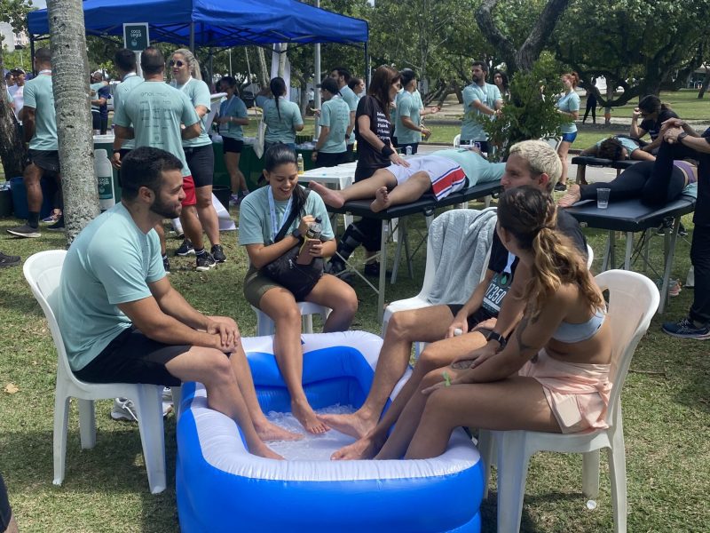 Crioterapia para os Pés